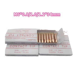 Embout de contact Gruarc M6*0.8/1.0/1.2*34mm pour soudage robotisé - Product Image 4