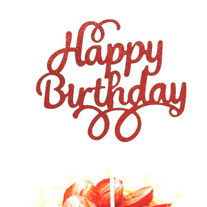 Decorazione per <span class=keywords><strong>Torta</strong></span> di <span class=keywords><strong>Compleanno</strong></span> con Glitter Colorati, Topper per Cupcake <span class=keywords><strong>e</strong></span> Dessert per Feste di <span class=keywords><strong>Compleanno</strong></span> - Product Image 5