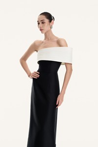 Vestidos de Mujer en Oferta, Suministro ODM, Vestido Largo ISOLDE de Un Solo Hombro, Vestido de Fiesta Largo hasta el Suelo, Elegante, Cintura Natural, Vestidos Casuales - Product Image 2