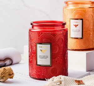 Bougies en cire de soja de haute qualité, fabriquées à la main, à combustion longue durée, parfumées, sans fumée, souvenirs haut de gamme, vente en gros d'usine - Product Image 4