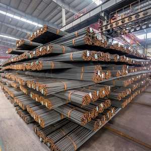 Stm A615 S400 s355 hrb400 10 मिमी 12 मिमी ग्रेड 40 ग्राम 50 कंक्रीट स्टील रेबार विकृत स्टील बार प्रबलित स्टील बार प्रबलित स्टील बार - Product Image 3