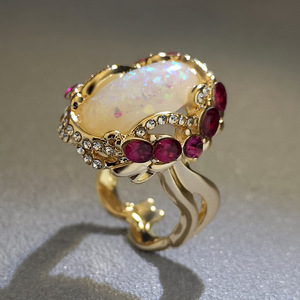 Anello Decorativo Colorato dal Design Creativo, Regolabile, per Donne - Product Image 6