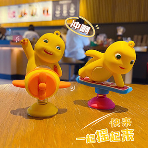 Juguete de Dragón de Dibujos Animados, 4 Piezas, Decoración de Escritorio de Resina, Suministros de Oficina Móviles - Product Image 3