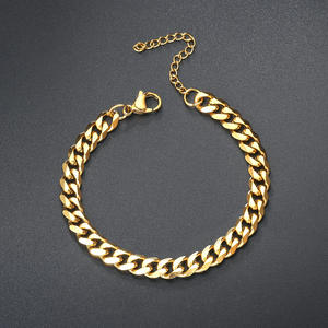 Pulseras Cadenas Cubanas无光泽珠宝PVD电镀不锈钢古巴链接链手镯C040-<span class=keywords><strong>M</strong></span> - Product Image 5