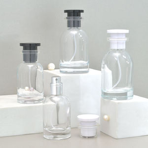 High Quality <b>30ml</b> Portable Glass <b>Perfume</b> Dispenser <b>Bottle</b> with Pump Sprayer and Cylinder Cap - Product Image 2