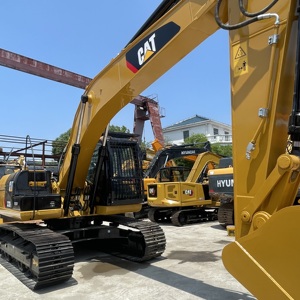 Excavatrice sur chenilles hydraulique Caterpillar CAT 323DL d'occasion, 23 tonnes, matériel de construction - Product Image 1