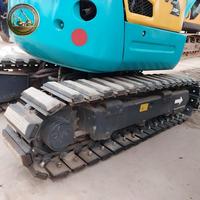 Mini-excavatrice Kubota U15 U15-3S d'occasion à faible nombre d'heures de fonctionnement, bien entretenue, 1,5 tonne, compacte, sur chenilles, pour travaux de terrassement en serre