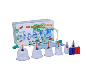 Mesin Terapi Perangkat Bekam Vakum 6 Buah, Mesin Terapi Bekam Vakum dan Pin Magnetik 6 Kaleng - Product Image 2