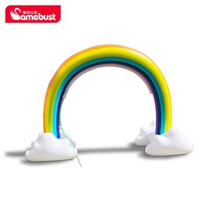 Tapis de jeu aquatique gonflable Samebust pour enfants, jouet de pulvérisation de sécurité pour jardin extérieur, en PVC - Product Image 3