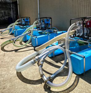 Draga de 6 pulgadas a gasolina para minería flotante de oro en ríos, equipo para extracción de oro de placer, draga de oro aluvial - Product Image 1