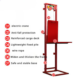 Penjualan laris lift mobile pengangkat barang kecil hidrolik listrik lift otomatis penuh - Product Image 6
