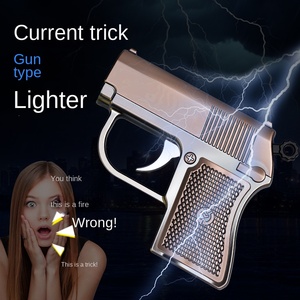 Pistola de Juguete Miniatura con Descarga Eléctrica, Diseño Inflable Resistente al Viento, Recargable con Combustible de Butano y Portátil - Product Image 2