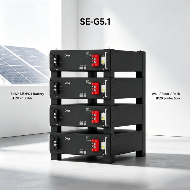 Deye Battey SE-G5.1 5kwh Solar Battery 100Ah 5.12kWH Energy Deye Ess Lifepo4 Lithium Battery 5kw for Solar Storage