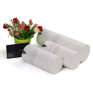 Cylindre cosmétique logo personnalisé emballage alimentaire boîte de masque facial produit de soin de la peau bougie tube en papier rond - Product Image 5