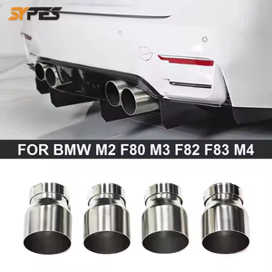 SYPES <span class=keywords><strong>M</strong></span> Performance Auspuffblende aus Edelstahl, Endrohr für BMW G80 G82 G83 G87 M2 M3 M4 - Product Image 3