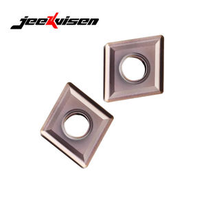 Plaquettes de tournage de précision CNMG120404-MS JA115P, plaquettes de coupe, plaquettes de rupture, tours CNC - Product Image 2