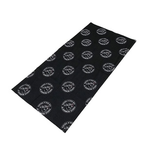 Promotional Cheap Seamless Polyester Customized Logo <b>Bandana</b> - Product Image 5