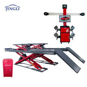 Penjualan laris gunting atas tanah 4000kg pengangkat kendaraan Lift mobil Lift otomatis dengan harga bagus - Product Image 4