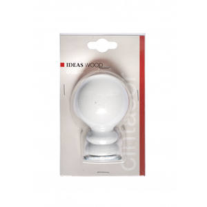 IDEAS WOOD LINE - TAPA DE TERMINACIÓN PARA CORTINAS, COLOR BLANCO - Product Image 1