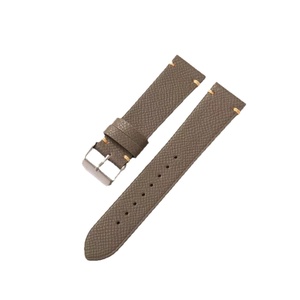 สายนาฬิกาหนังแท้ลายปาล์มสำหรับ <span class=keywords><strong>AR11105</strong></span> 1979 2501 สำหรับผู้ชายพร้อมหัวเข็มขัด - Product Image 5
