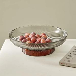 56H clair Double couche bol en verre résistant à la chaleur fruits salade bol cuisine verrerie pour soupe céréales Dessert bols - Product Image 2