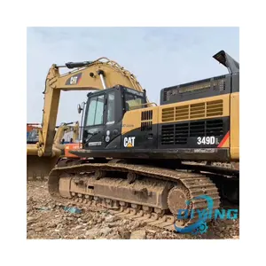 Used original excavator Carter 349D hydraulic excavation mobile machinery, in good condition, sold at a low price automatic