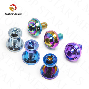 Titst <span class=keywords><strong>Gr5</strong></span> Titan Bu Lông M6x15/18/20/25/35Mm Torx Đầu Bu Lông Với Máy Giặt Vít Cho Xe Đạp Đĩa Phanh Thân Kẹp - Product Image 3