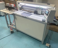 Machine à rainurer semi-automatique au meilleur prix Machine à rainurer en forme de V en carton pour fabricant de boîtes rigides