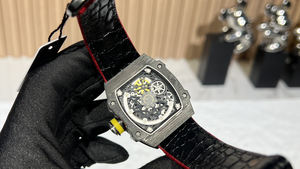 Mouvement intégré ultra-fin, données originales, fabrication de qualité supérieure, boîtier en fibre de carbone, montre mécanique - Product Image 6