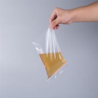 Transparent Recyclable Réutilisable Zip Lock Stand up Pouch Sac Transparent Snack Écrou Emballage En Plastique Alimentaire Logo Personnalisé TY
