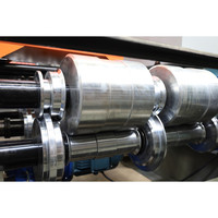 Machine de formage à rouleaux haute vitesse de 760 mm de largeur effective pour la fabrication de panneaux de toiture, utilisation pour la construction de bâtiments avec des matériaux bruts de 1000 mm