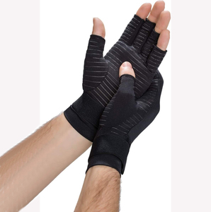 Luvas de Compressão de Cobre para Alívio da Dor da Artrite e Síndrome do Túnel Carpal para Homens e Mulheres - Product Image 1