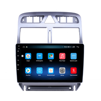 Autoradio Tactile 2 DIN 9 Pouces Android 10 Quad Core pour Peugeot 307 2007-2013