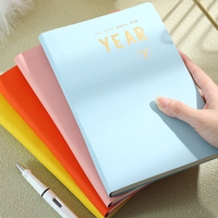 Carnet de notes A5 directement de l'usine, 180 pages, planificateur quotidien et journal de tâches, couverture en cuir avec style magnétique, en stock