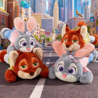 Vente en gros de peluches Disneyootd Crazy Animals de 45/60/80/100 cm, jouets en peluche doux et rembourrés pour la décoration de la maison