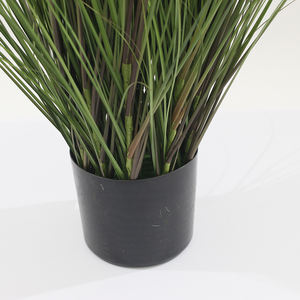 JWP427 plante de roseau d'oignon artificiel en PVC vente directe décoration de la maison buisson vert pour le bureau matériau PVC de haute qualité - Product Image 3