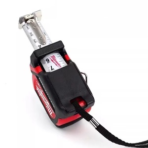 Ruban à mesurer professionnel en acier haute précision avec logo personnalisé, 5m et <span class=keywords><strong>10m</strong></span>, en PVC et ABS, avec étui en cuir - Product Image 3