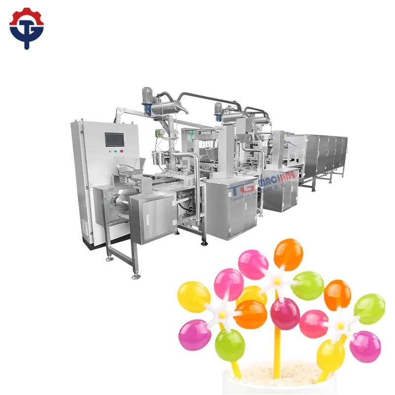 Special lollipop machine and wrapping machine lollipop equipment manufacturer