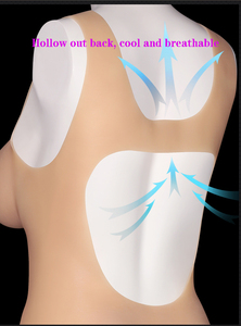 Body Elástico Realista de Silicona con Pechos Artificiales Copas B C D E F para Crossdresser, Transgénero y Drag Queen - Product Image 6