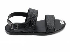 2025 mới nhất nóng bán Mens da khóa dây đeo dép cho mùa hè hoặc trong nhà và ngoài trời - Product Image 5