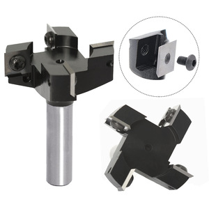 XPTOOL CNC Spoilboard <strong>Surfacing</strong> <strong>Router</strong> <strong>Bit</strong> <strong>1</strong>/<strong>2</strong>&quot; Inch <strong>Shank</strong> With <strong>Router</strong> Collet for CNC <strong>Router</strong> <strong>Bits</strong> - Product Image 4