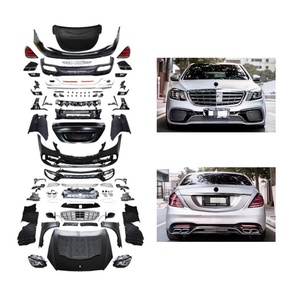ชุดแต่ง W222 รุ่น S65 สำหรับ Mercedes Benz S-Class ปี 2005-2013 รุ่น W221 อัพเกรดเป็นรุ่น W222 ชุดแต่งกันชนหน้า-หลัง สภาพใหม่ - Product Image 1