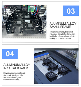 Goosam PVC Panneau Céramique Titre Uv Imprimante Numérique À Jet D'encre Grand Format LED Logo Machine D'impression À Lit Plat Pour Marbre Métal - Product Image 5