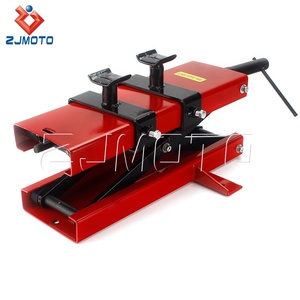 Soporte de reparación de tijera central para motocicleta, elevador de acero de 1100 libras para <span class=keywords><strong>Honda</strong></span> Suzuki Dirt Bike ATV - Product Image 5