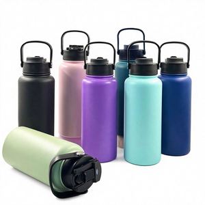 For New Stainless Steel Thermos Mug Large-Capacity Space <b>Kettle</b> Outdoor Sports Portable Modern Minimalism - Product Image 1