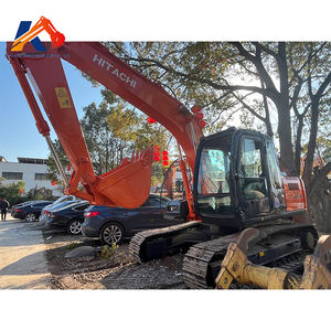 Excavateur d'occasion d'origine japonaise HITACHI ZX 120 ZX120 de bonne qualité 12 tonnes mini pelles sur chenilles moyennes d'occasion prêtes à être expédiées - Product Image 1