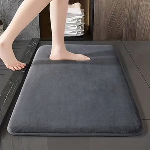 Durable Knitted Plaid Microfiber Sponge Draining Antibacterial Water Absorbing Non-Slip Quick-Dry Home Kitchen <b>Mat</b> - Product Image 2