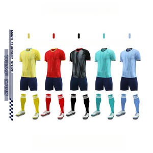 Uniforme de Futebol Masculino para Treinamento de Equipe, Conjunto de Futebol Impresso para Crianças e Adultos - Product Image 6