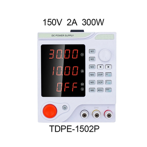 แหล่งจ่ายไฟสวิตชิ่งขนาดเล็กแบบตั้งโปรแกรมได้ 300W 150V 2A พร้อมหน้าจอแสดงผล 4 หลัก แรงดันไฟฟ้าขาเข้า 220V ความถี่ขาออก 50Hz สำหรับใช้งานในอุตสาหกรรม - Product Image 6