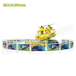 Amusement Rising Adventure Equipment Thrill Rides Air Bus Rotating Bus Ride Shopping Center Kiddie Children Air Bus à vendre - Product Image 5